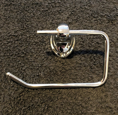 6pcs Chrome AQUILA Bathroom Accessories Set,Towel Rail,Toilet Roll Holder &more