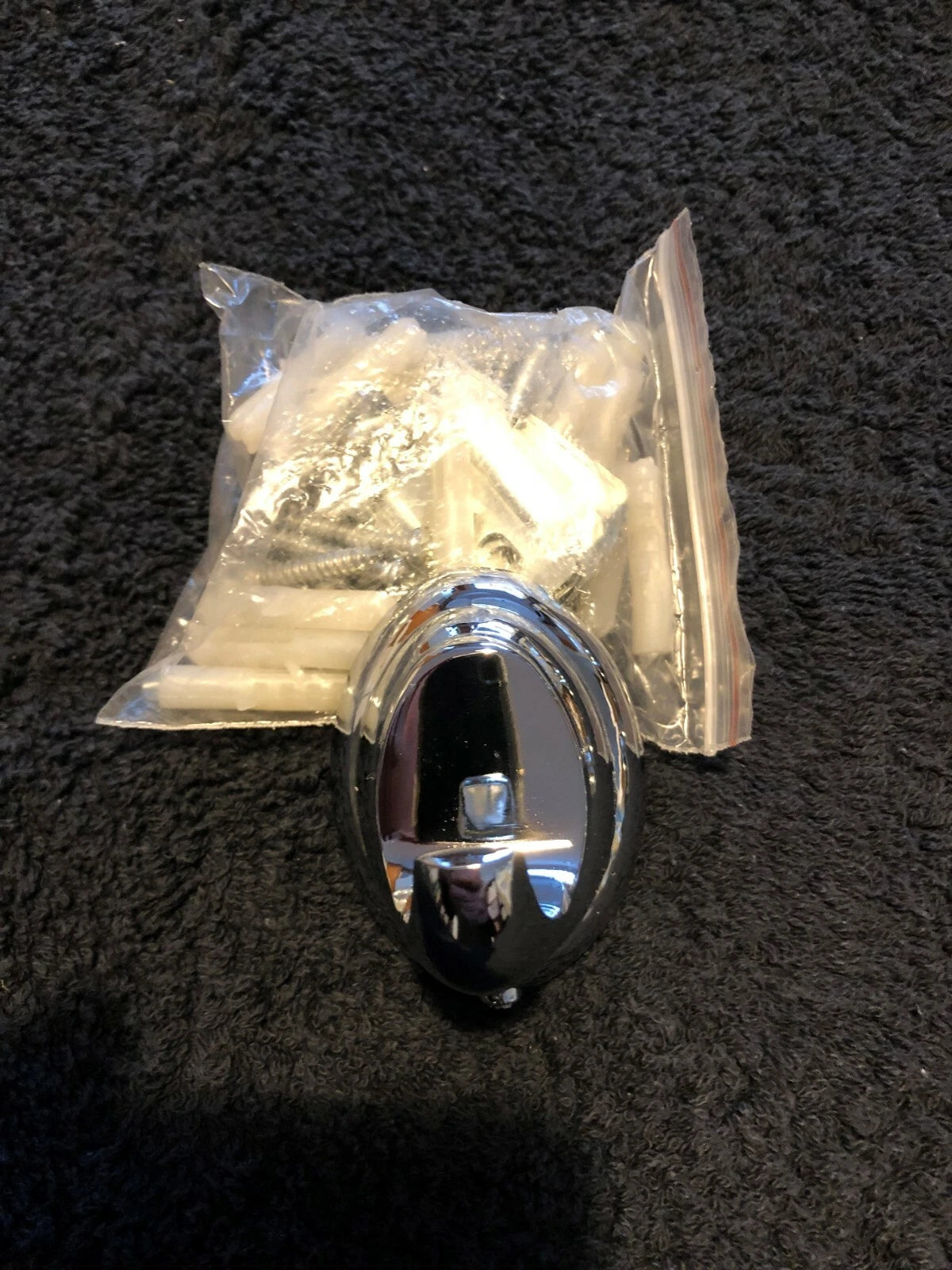 6pcs Chrome AQUILA Bathroom Accessories Set,Towel Rail,Toilet Roll Holder &more