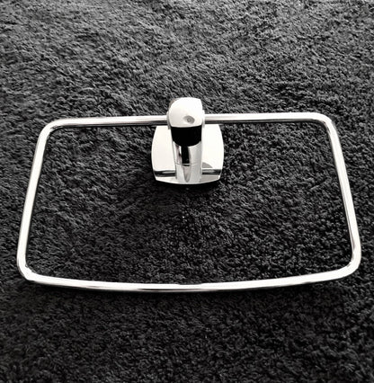 6pcs Chrome Phoenix Bathroom Accessory Set,Towel Rail,Toilet Roll Holder & more