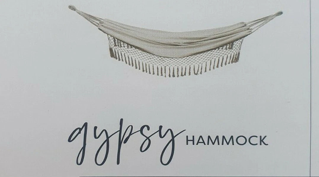 Home Bazar Gypsy Hammock Bed Outdoor Garden Camping Beach 200 x 150cm