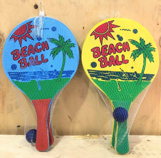 Fun Beach Play 7 x Two Bats and Ball packs.