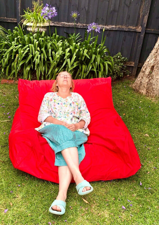 Theatre Outdoor Highback Lounge Pool Double Beanbag