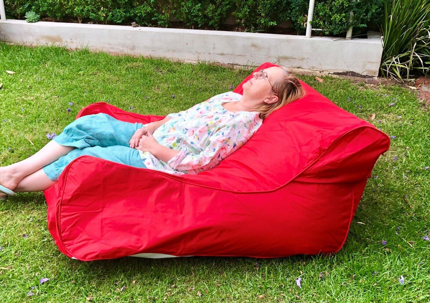 Theatre Outdoor Highback Lounge Pool Double Beanbag