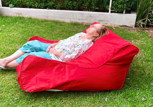 Theatre Outdoor Highback Lounge Pool Double Beanbag