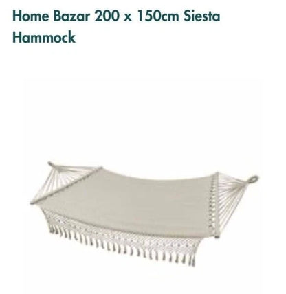 Hammock Home Bazar 200 x 150cm Siesta