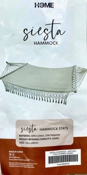 Hammock Home Bazar 200 x 150cm Siesta