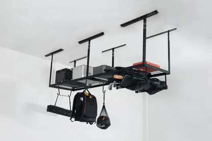 GARAGE OVERHEAD STORAGE RACK MULTIPLE CONFIGURATIONS HOLDS UP TO 340kgs EASY DYI