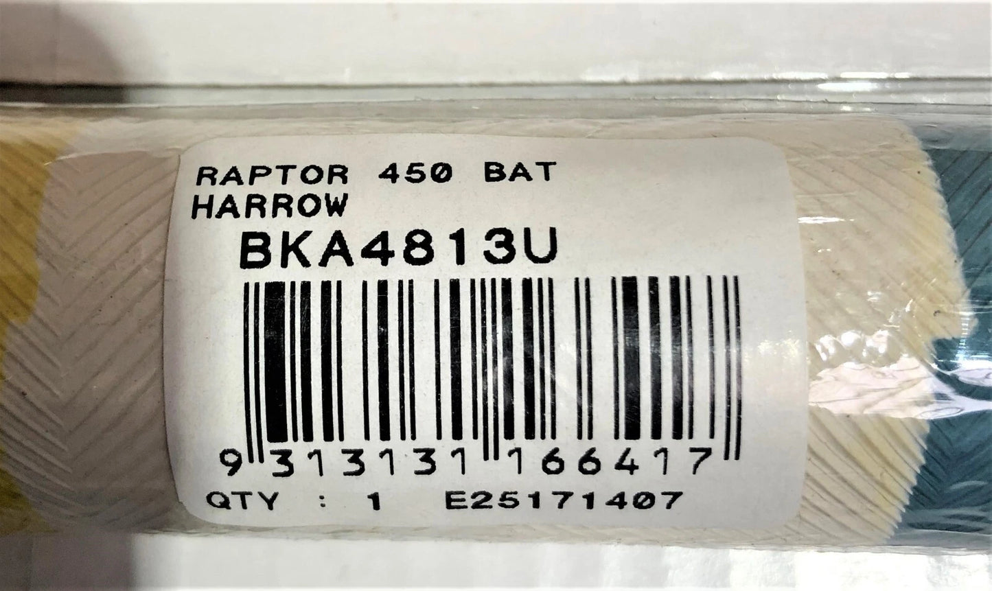 Kookaburra Raptor 450 Junior Cricket Bat Harrow: Blue/Black