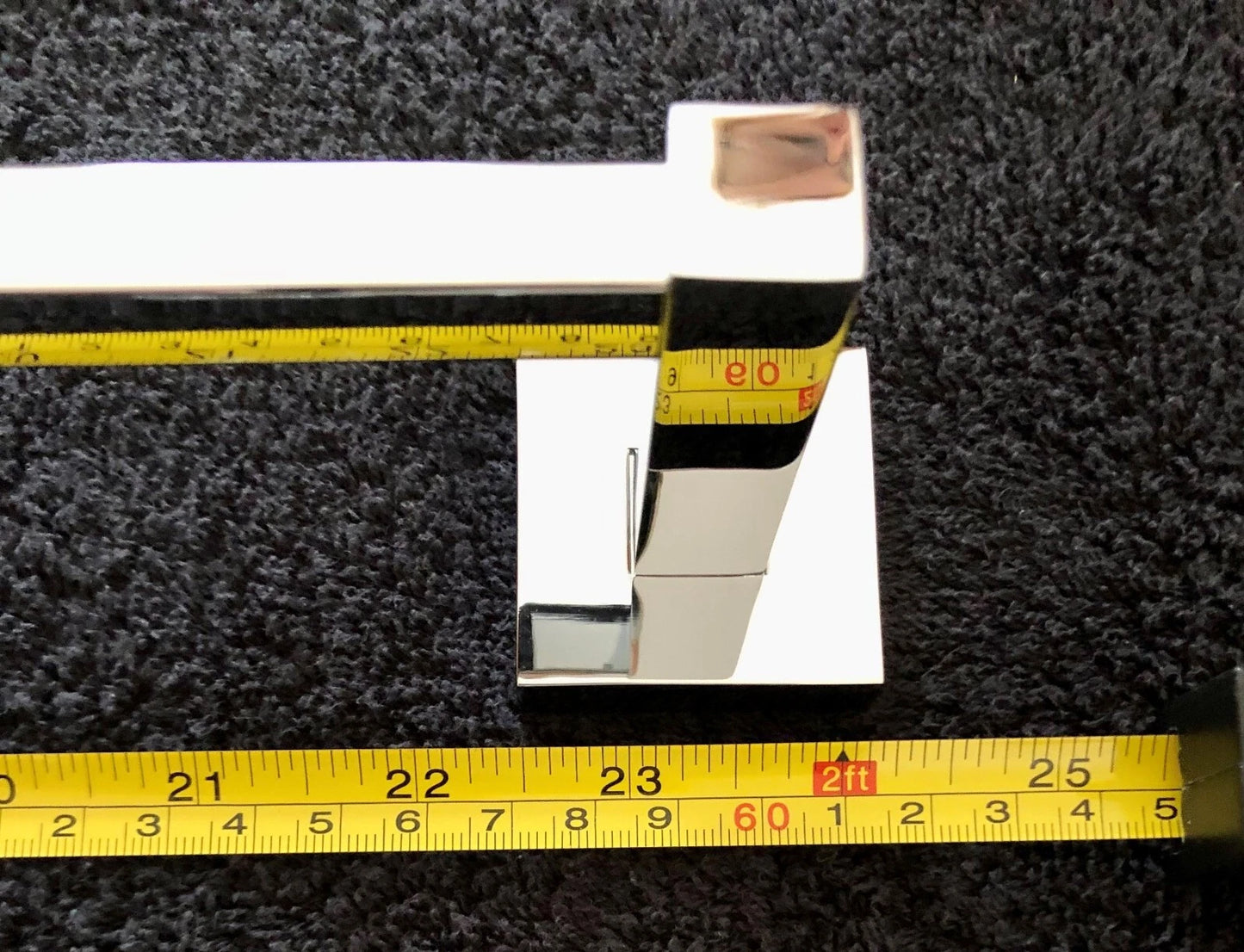 6pcs Chrome LYRA Bathroom Accessories Set,Towel Rail,Toilet Roll Holder &more