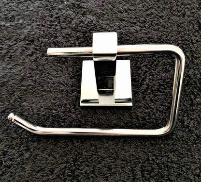 6pcs Chrome LYRA Bathroom Accessories Set,Towel Rail,Toilet Roll Holder &more