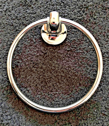 Chrome Bathroom Accessories Set 6 Piece Hardware